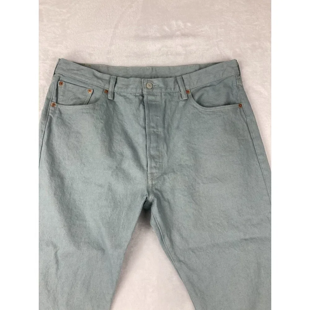 Levi's 501 XX‎ Button Fly Denim Jeans Mens Blue Size 40x30 (38x26 Measured)